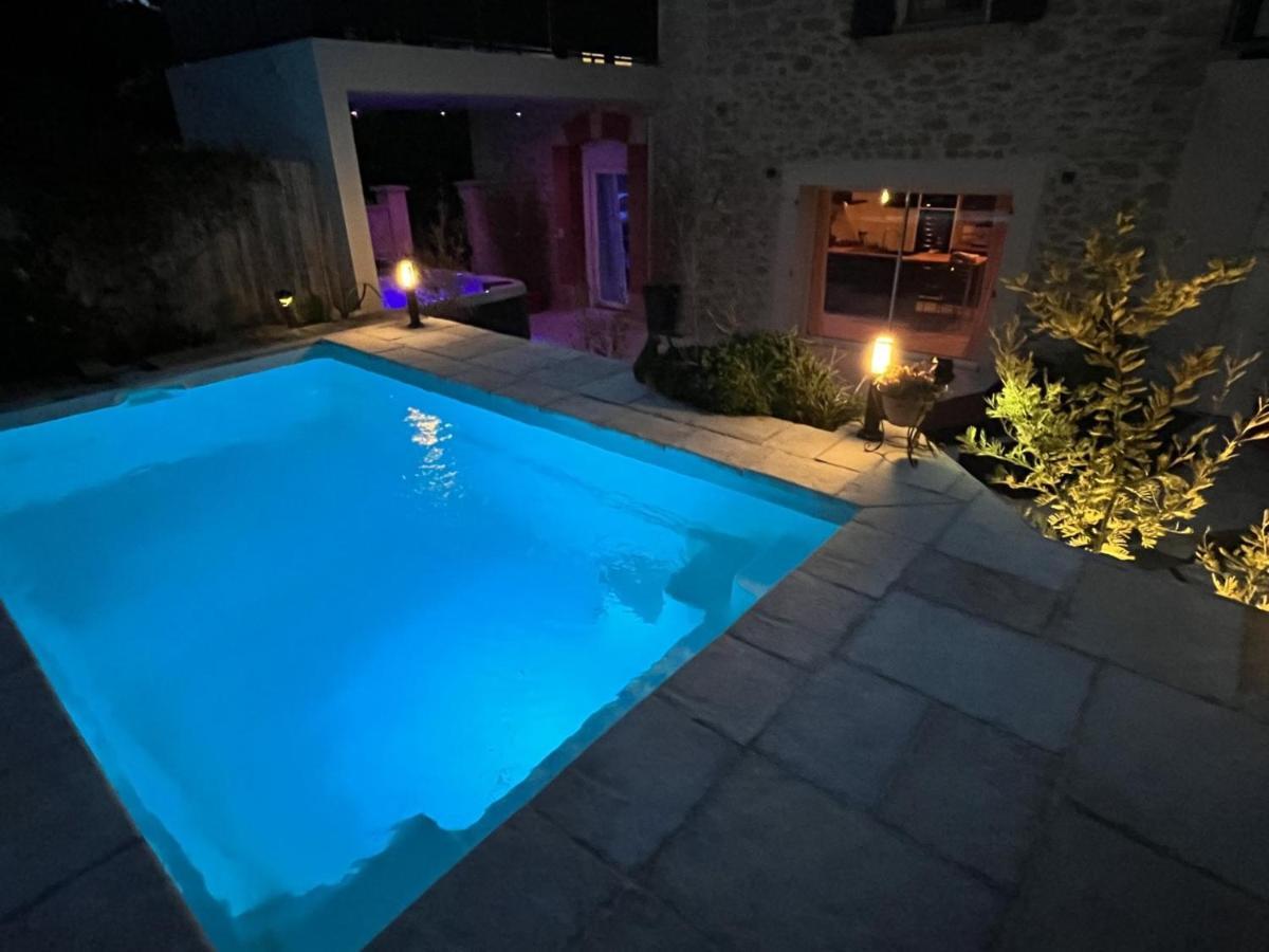 La suite de charme du Mas de la Fontaine de Jonquier avec SPA privatif Séguret Extérieur photo